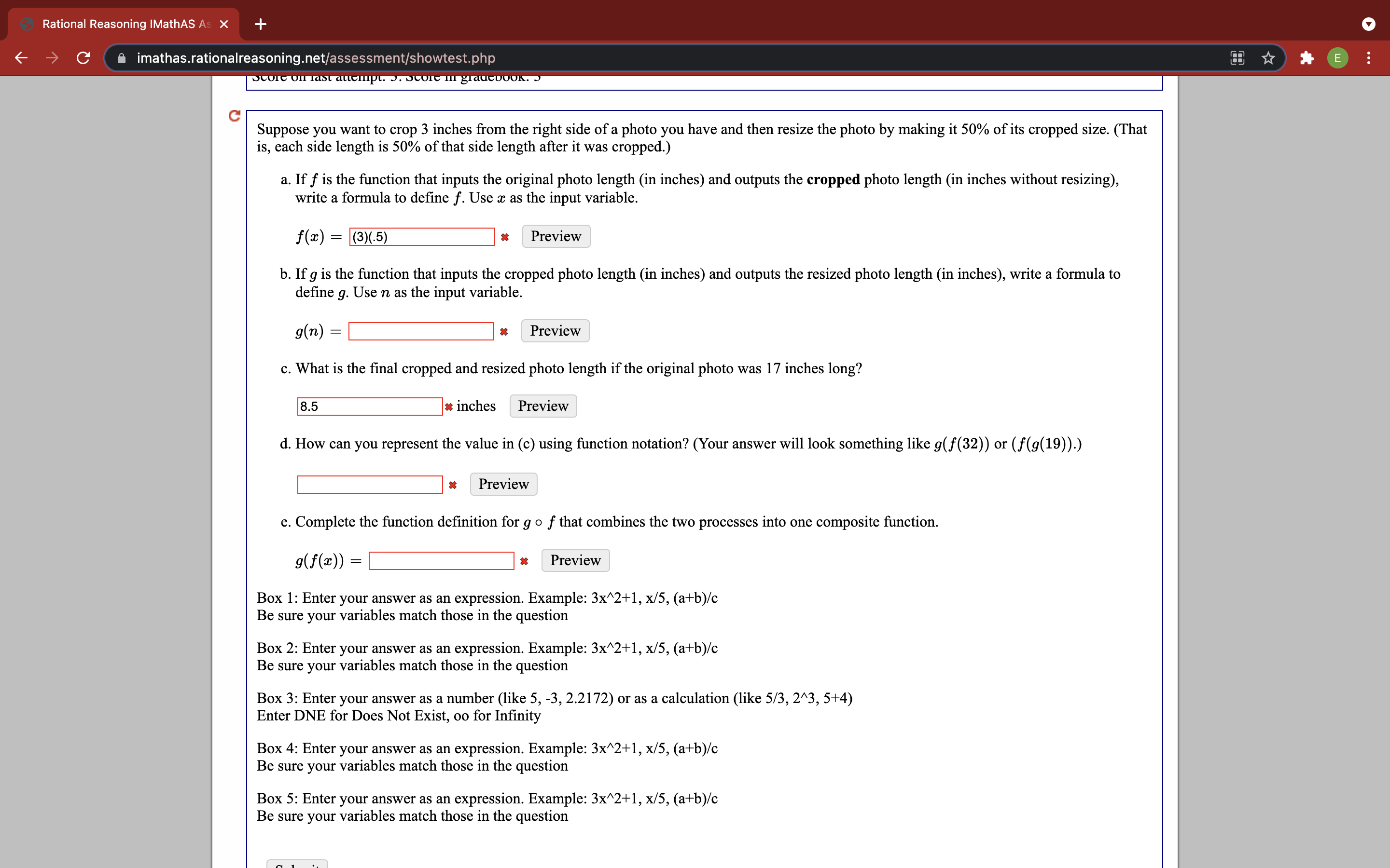 graph of a function f is shown below. You can click and