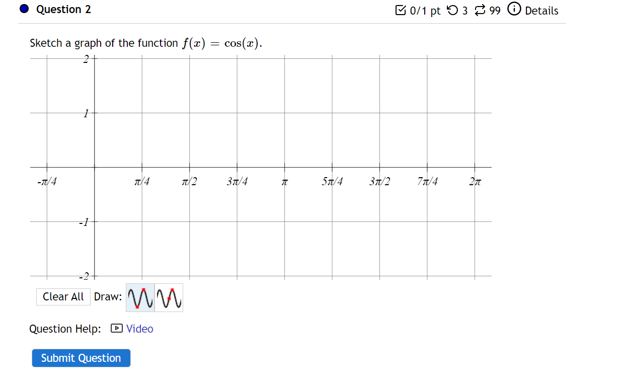  I Question 2 B 0/1 pt '0 3 8 99 G)