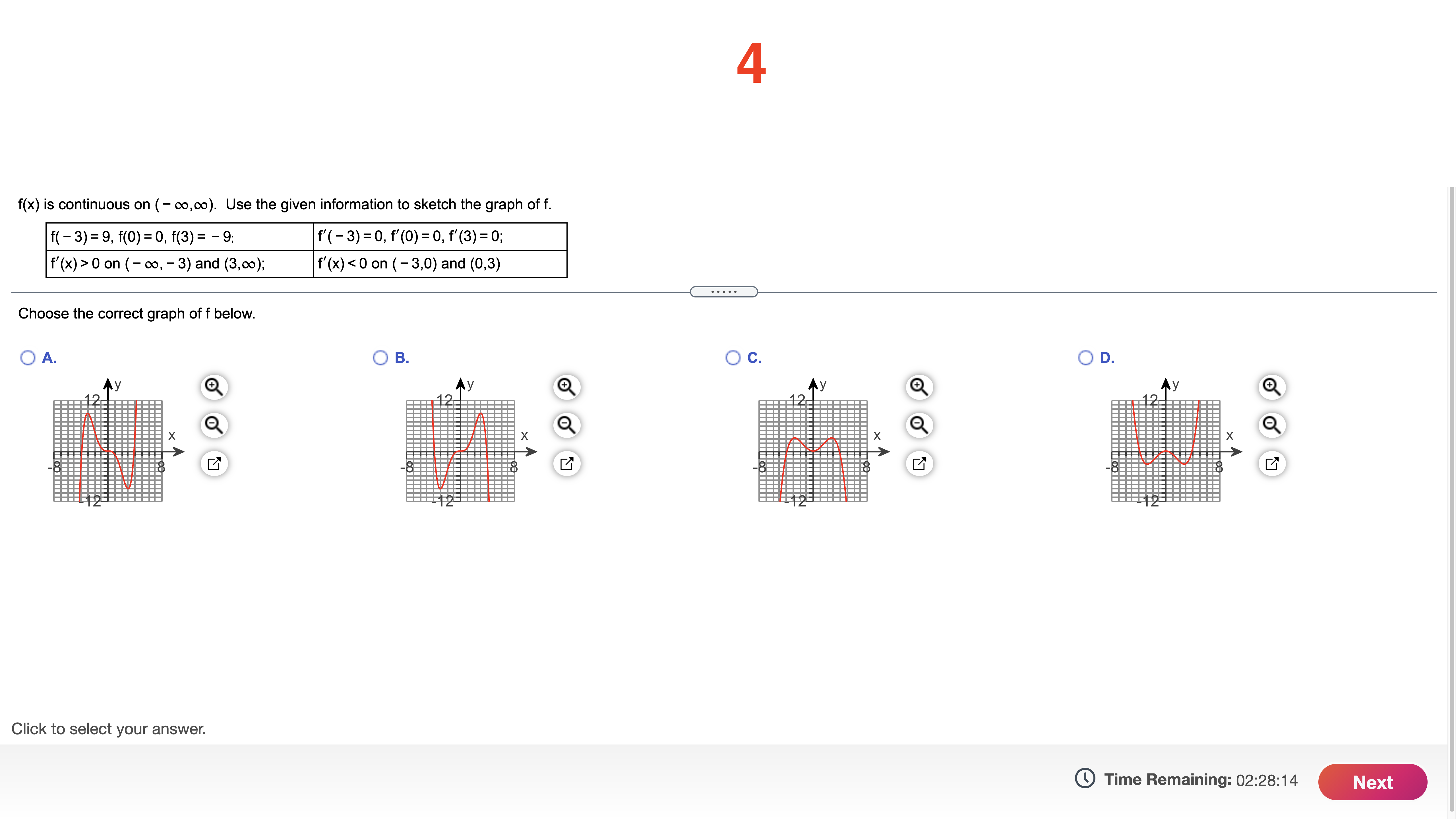not hesitate to ask me. THANK YOU! The graph of y =