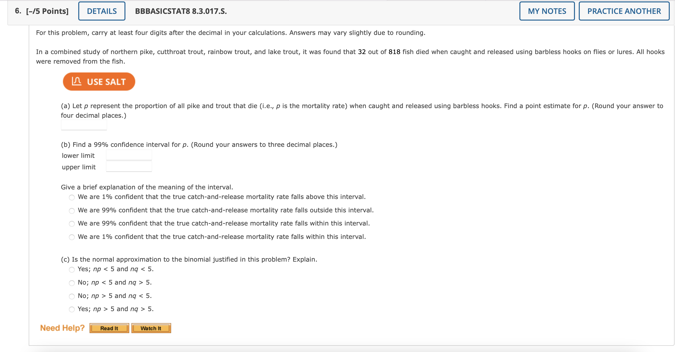 error decreases, resulting in a shorter confidence interval. O True. As the