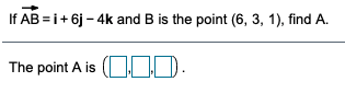 - 24k. The vector is k (Simplify your answer. Use integers or