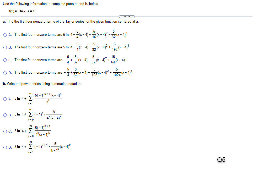 Please solve the attached question, and please show all work that is