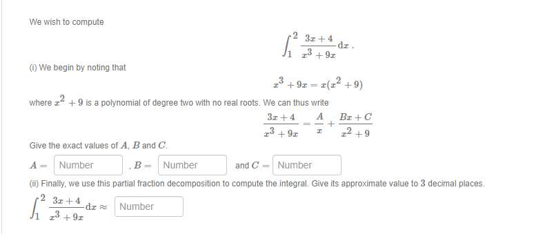 I need some helping to solve these calculus problems, I know its