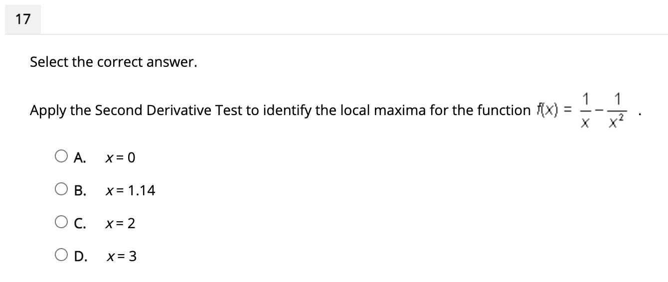 C. [2, 3] O D. [2, 4]13 Select the correct answer. 3