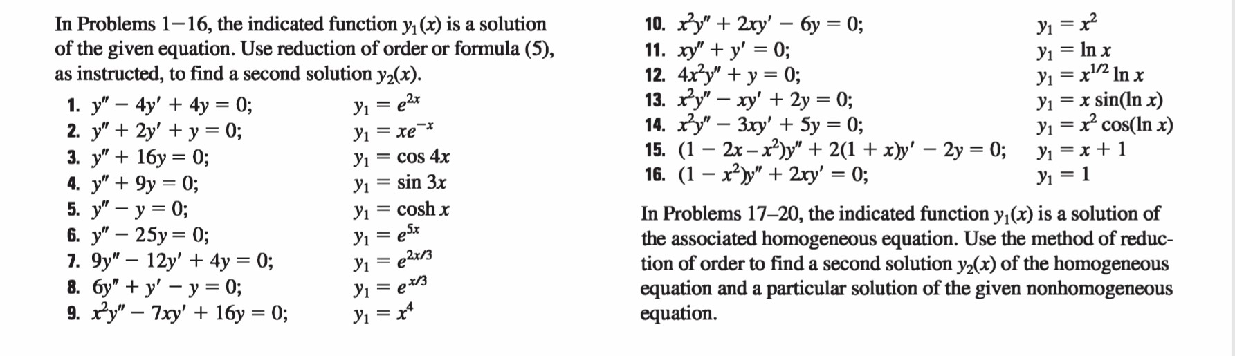 Solve the problem 11 according to the method in the heading in