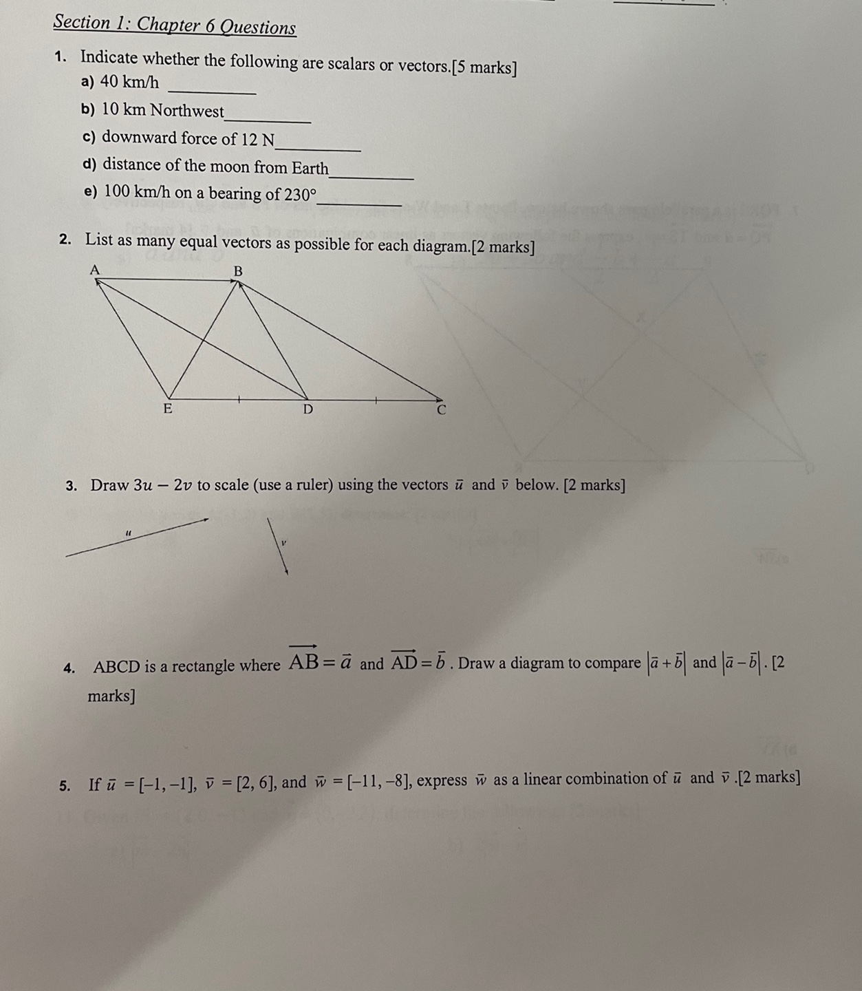 This is Calculus course especially about vectors. I need help with some