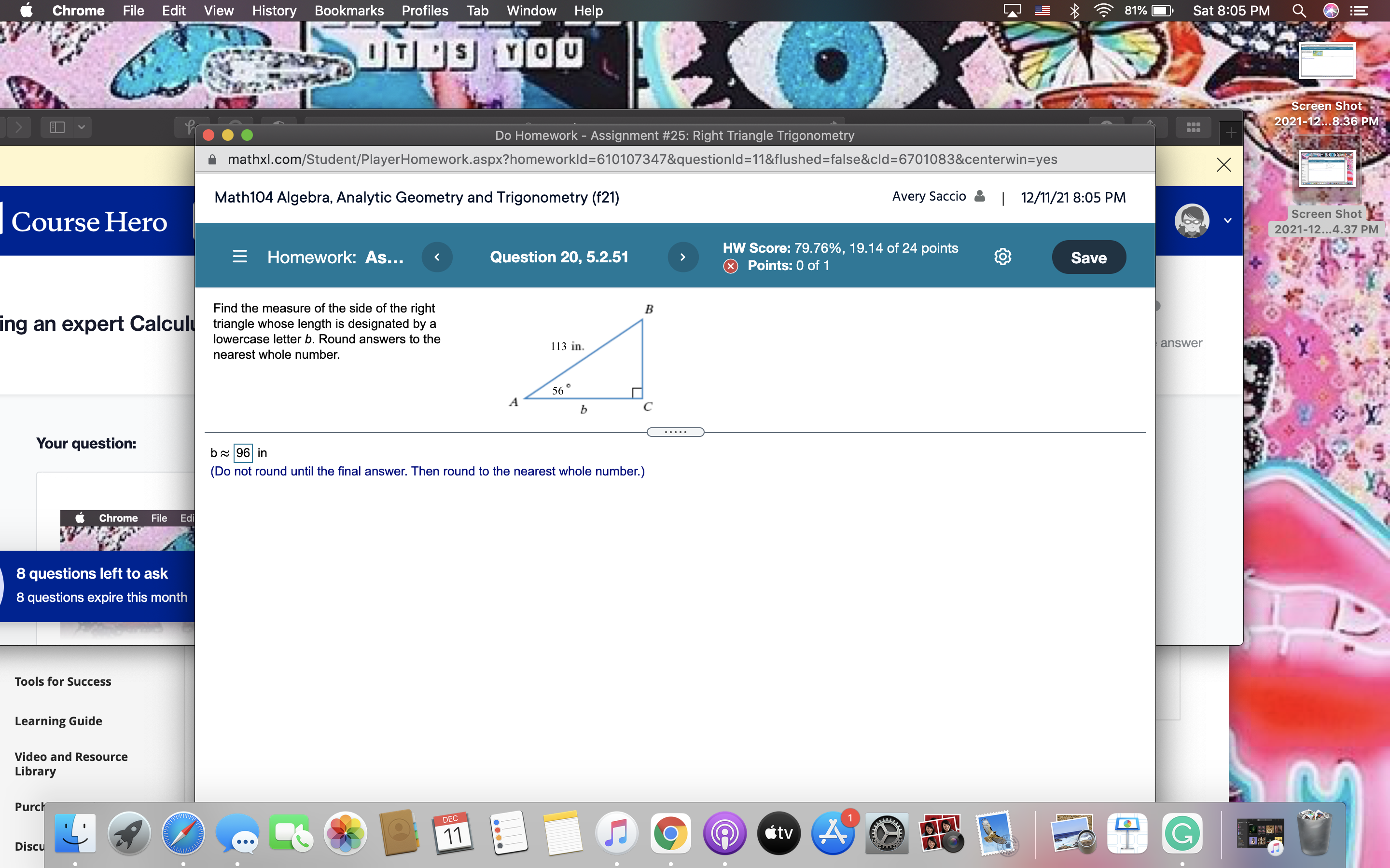 Chrome File e Edit View History Bookmarks Profiles Tab Window Help