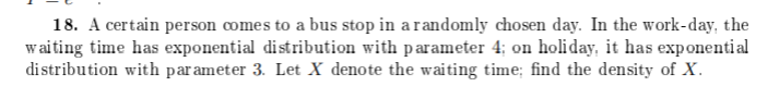 Please solve 18. A certain person comes to a bus stop in