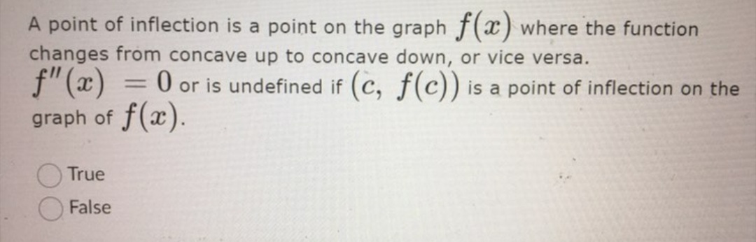tell about the graph of f (ac)? Of' (x) is increasing, f