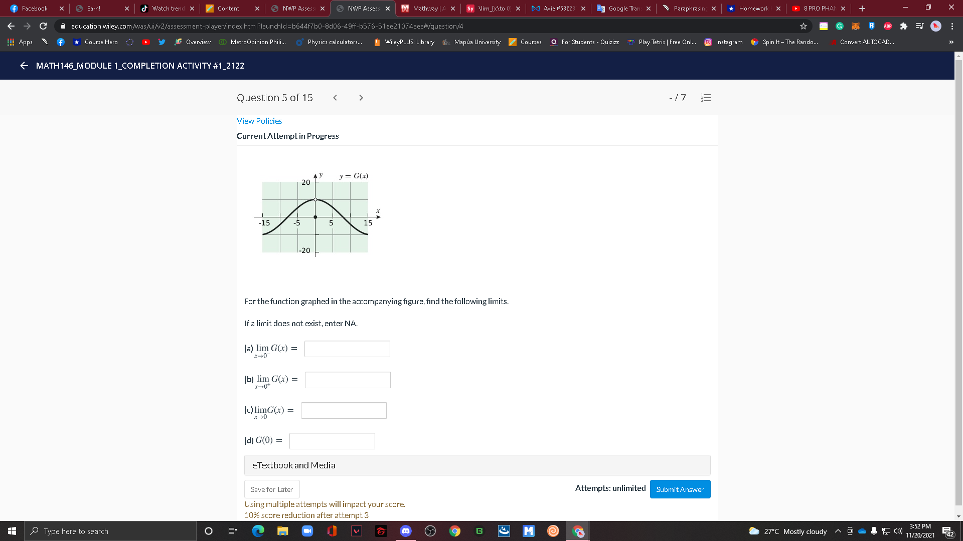 Assess X NWP Assess X Mathway | A x sy \\lim_fx\\to 0)