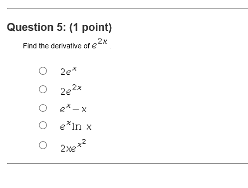 Please answer these questions. No need to answer them thoroughly Question 5: