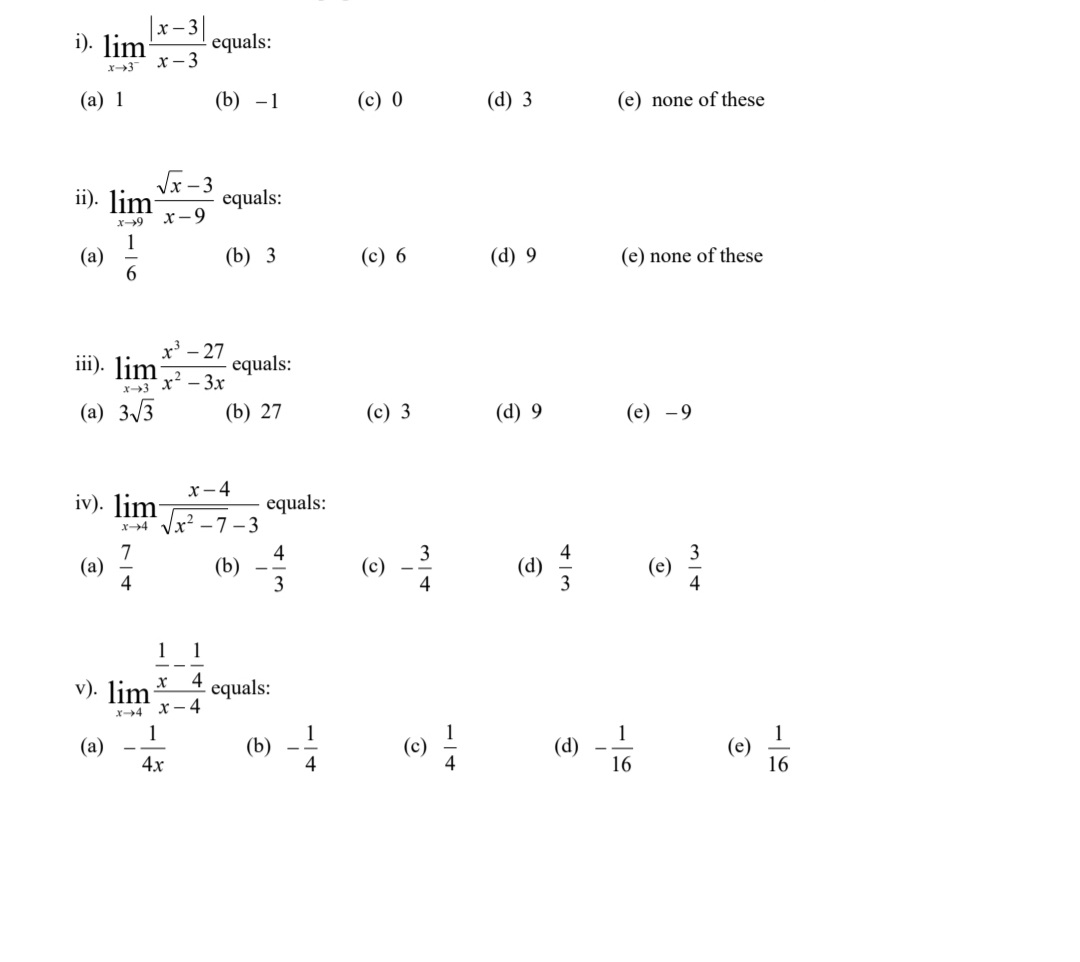 do them on a piece of paper or on the practice questions