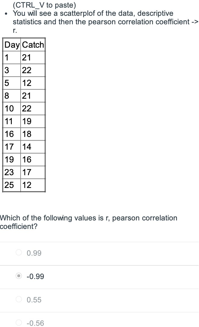  (CTRL_V to paste) . You will see a scatterplot of the