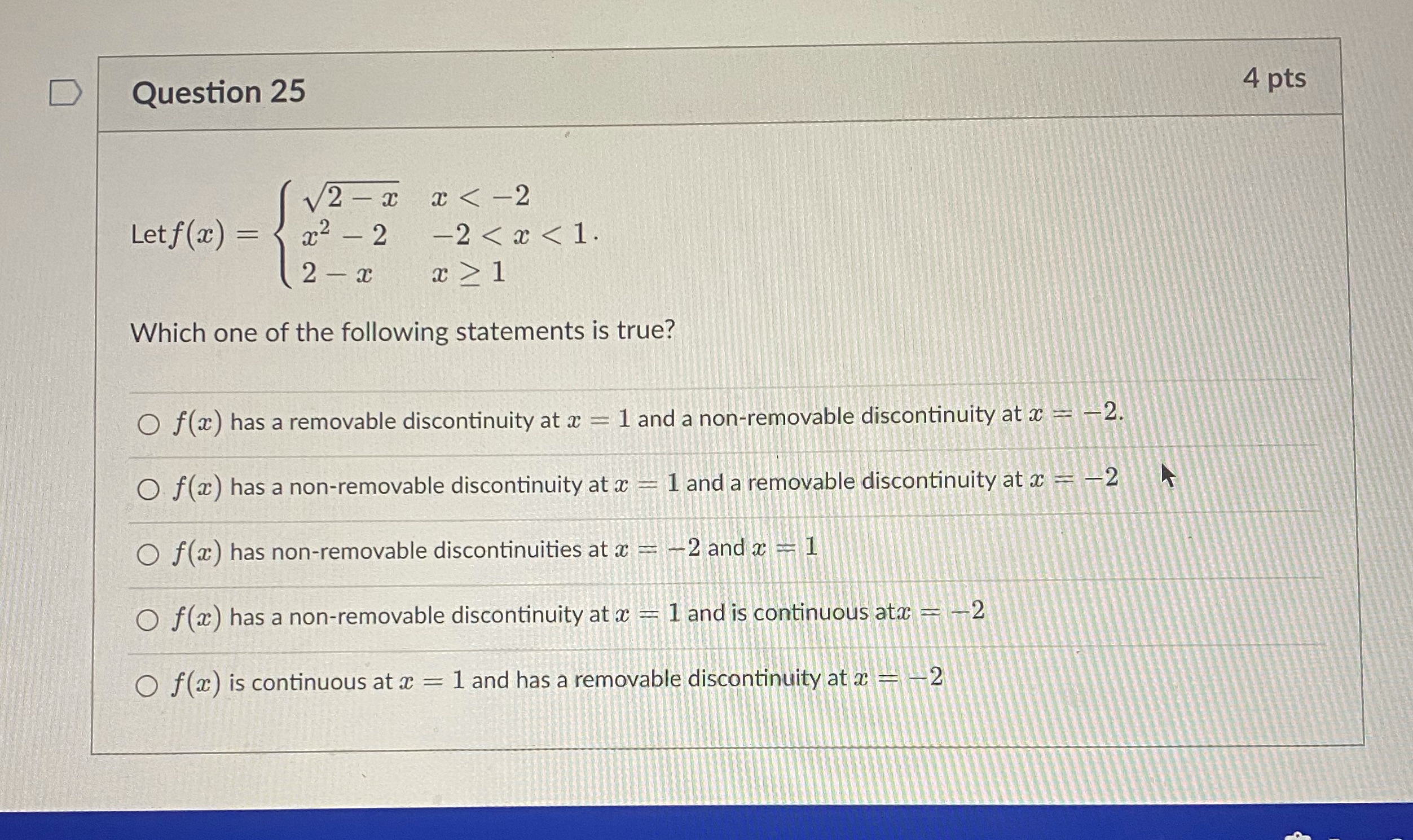 Please help me. Thank you. D Question 25 4 pts V2 -