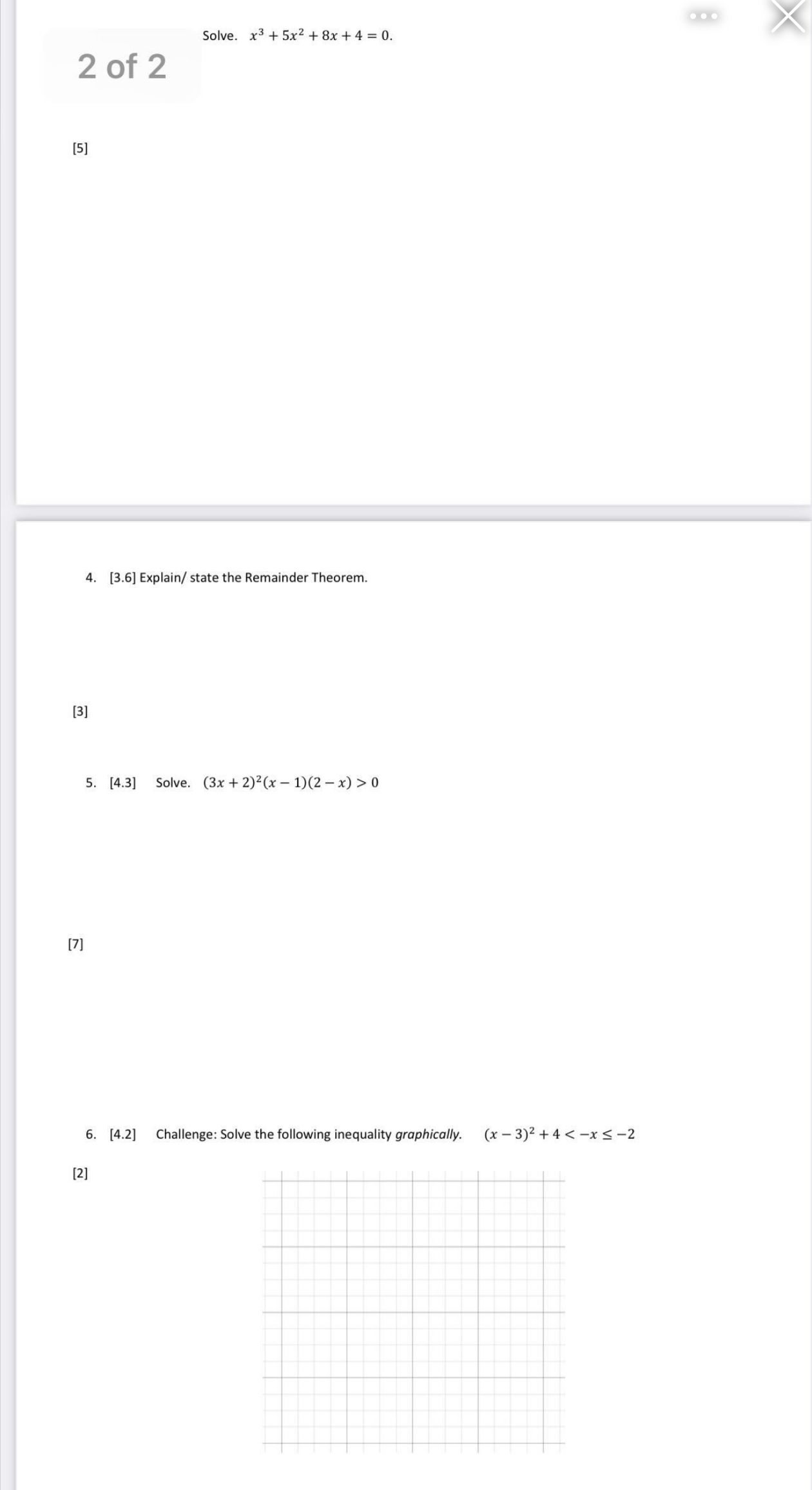 px 24 is divided by (x + 1) then the remainder is