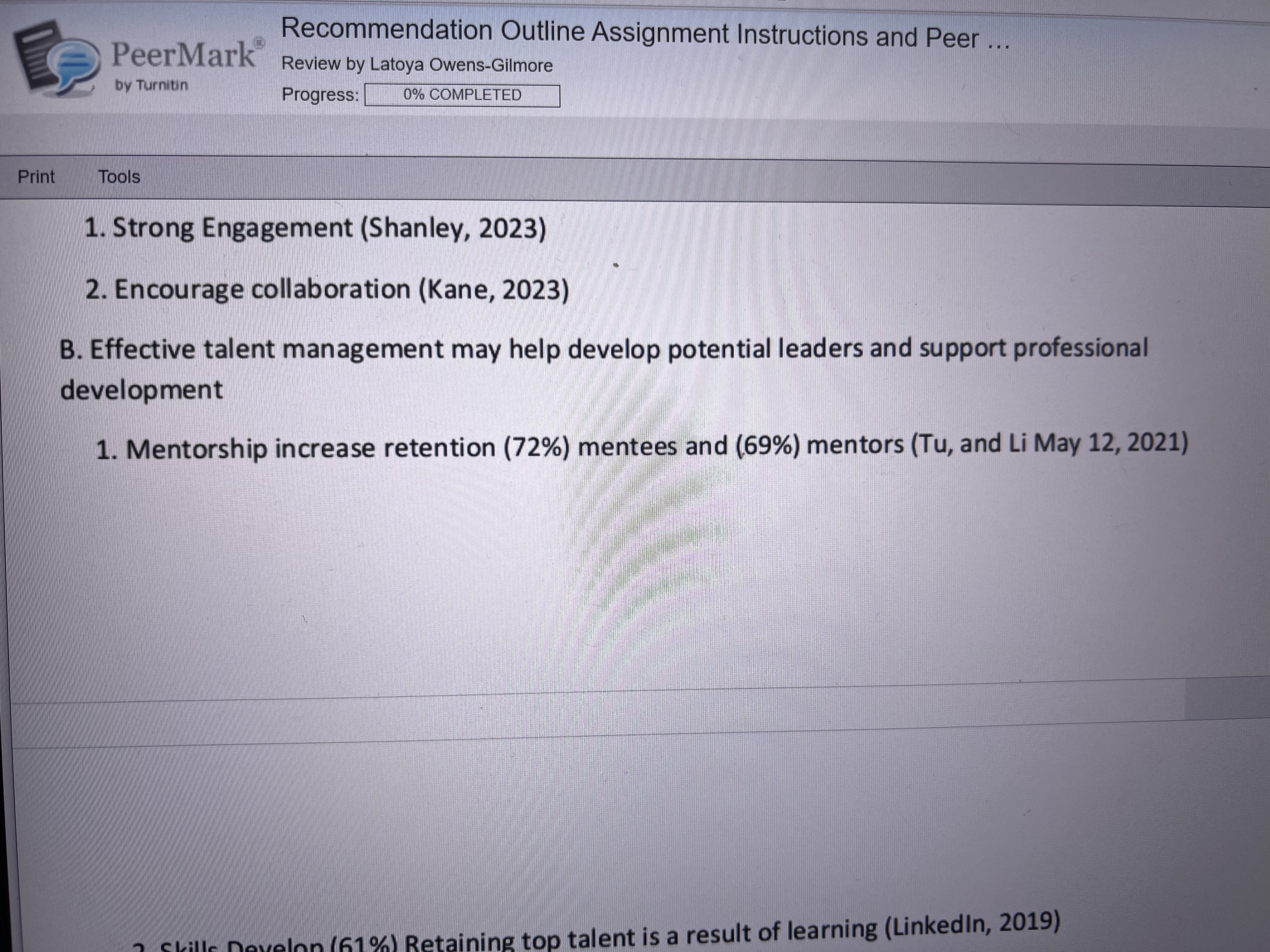 Our team is losing valuable team players. The problem I want to