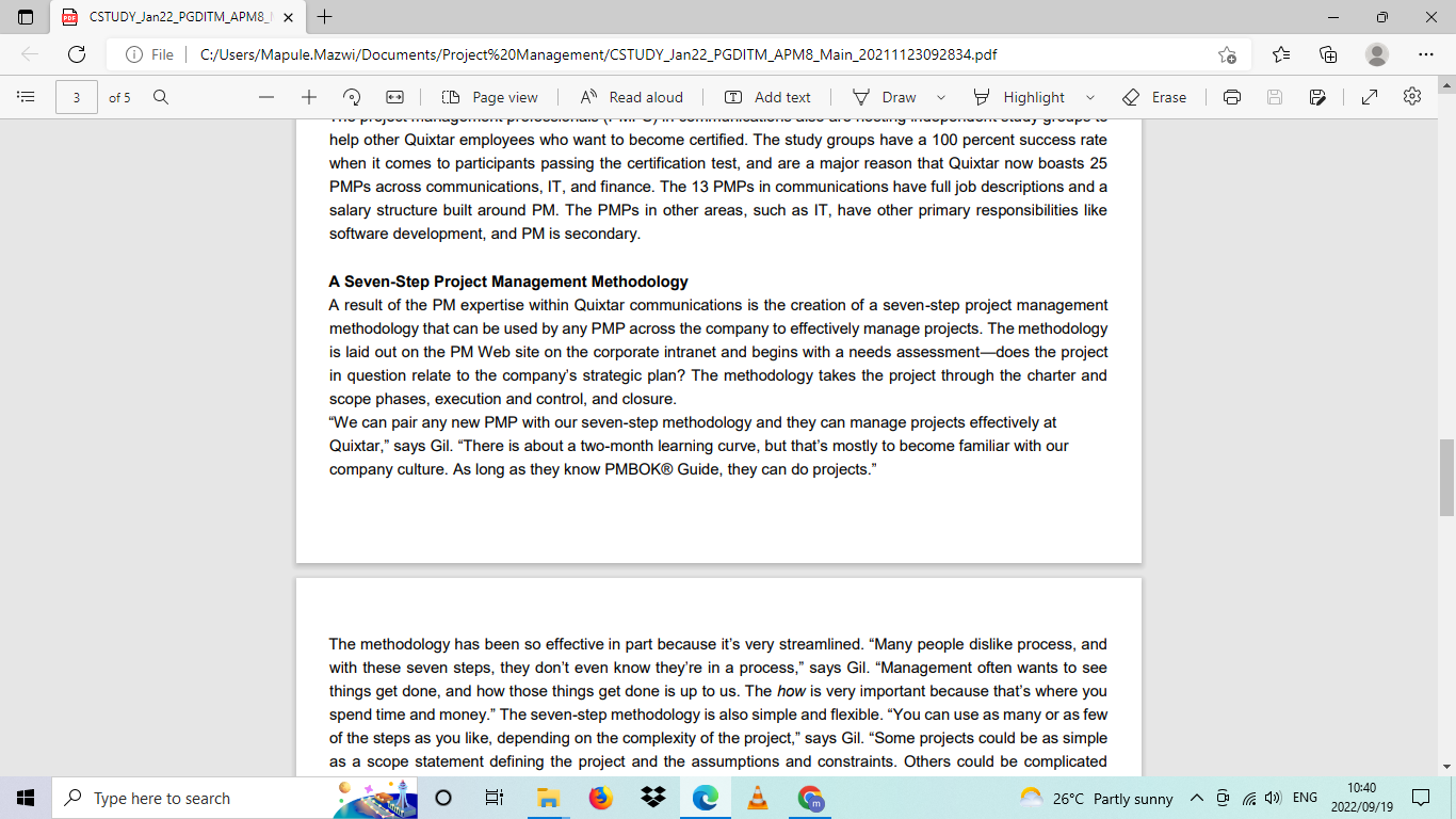 creation, distribution, storage, retrieval, management, control, monitoring and ultimate disposition or project