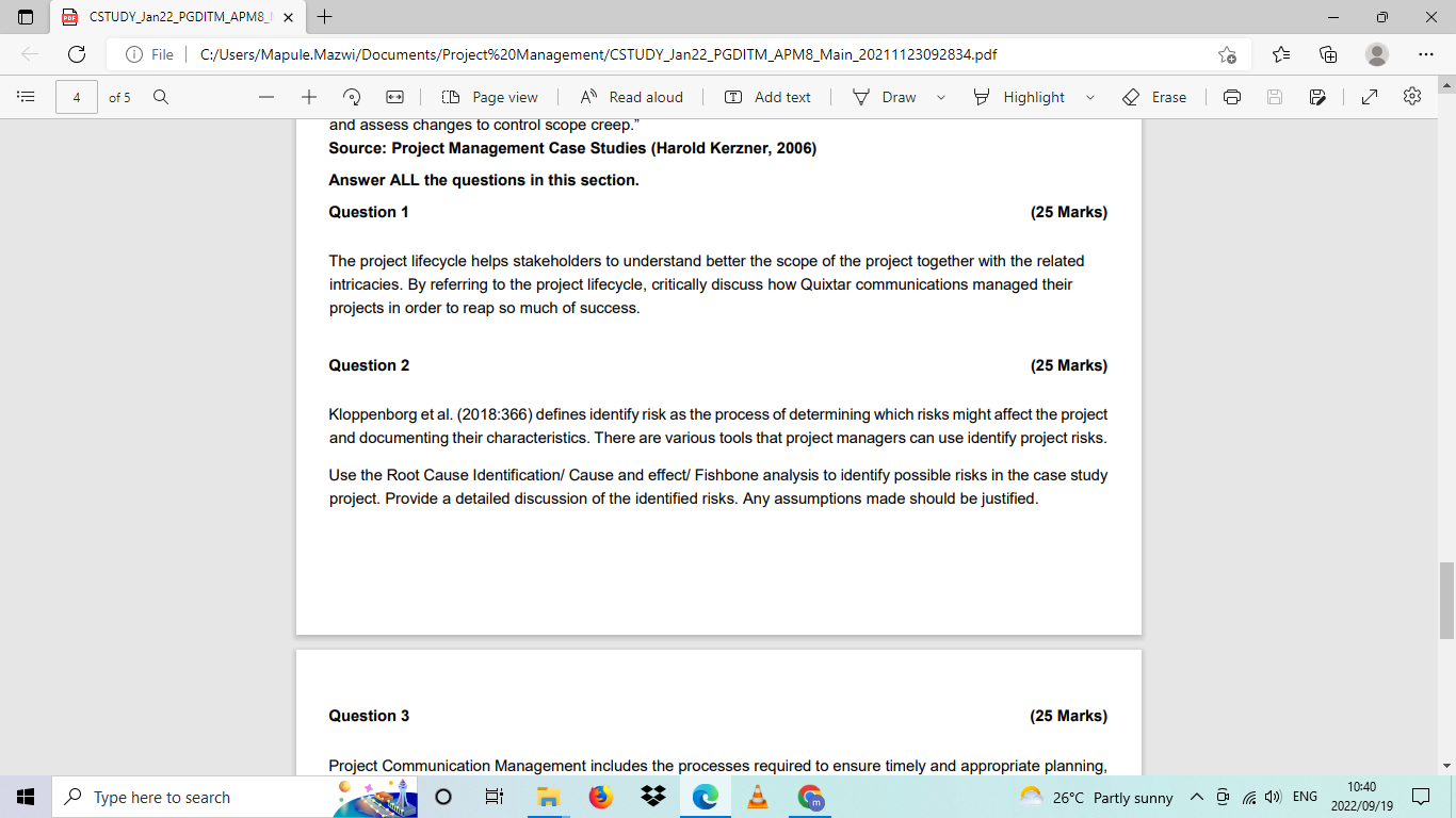 tool to allocate responsibility for communication amongst other purpose. Design a communication