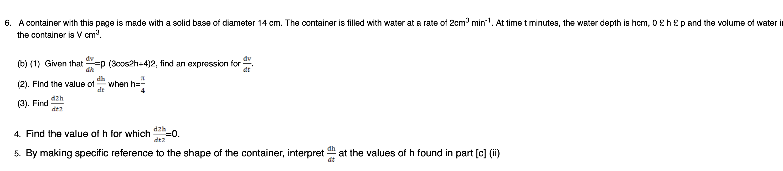 6. A container with this page is made with a solid