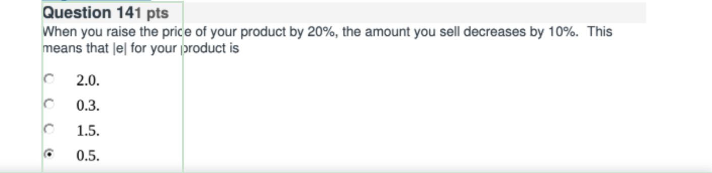 Can you please provide an explanation for the answer? Question 141 pts