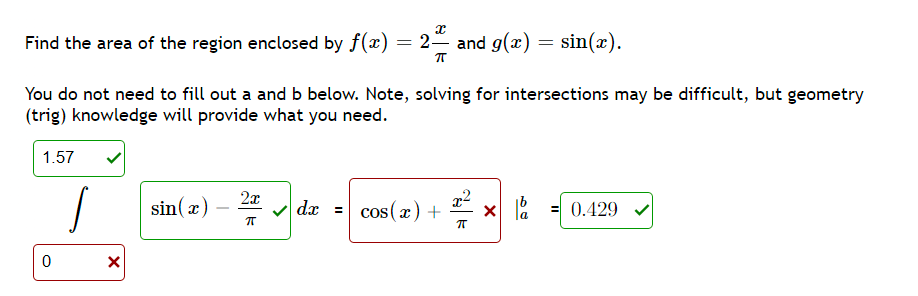 enclosed by f(1:) = 7.72:2 and 9(3) 2 :32 + 3. You