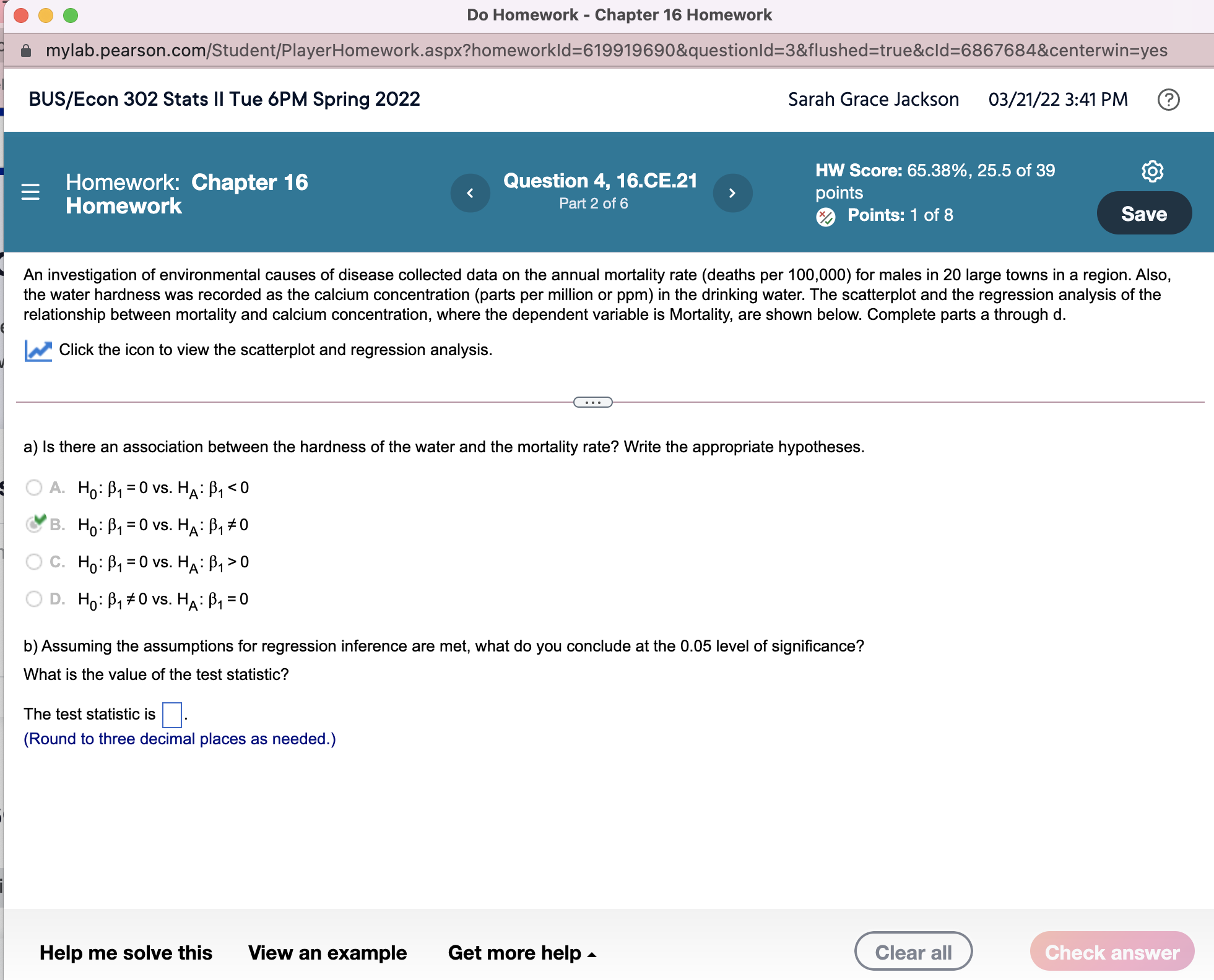  . O . Do Homework - Chapter 16 Homework i mylab.pearson.com/StudenthlayerHomework.aspx?homeworkld=619919690&questionId=3&flushed=true&cld=6867684&centerwin=yes