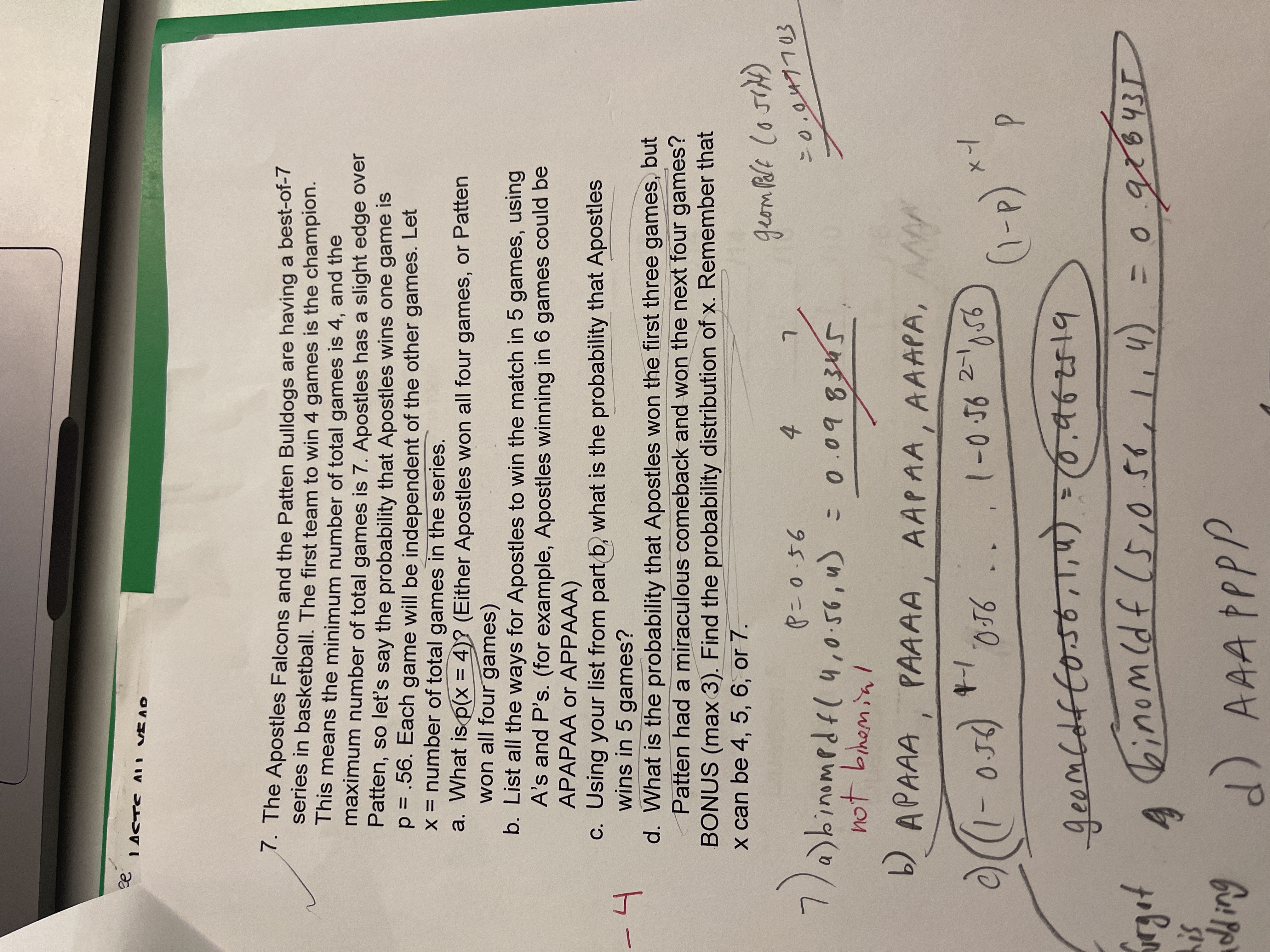 Can you help me with this problem? I ACTS AIL VEAD 7.