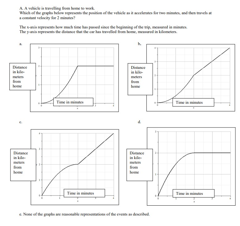 a rocket x seconds after it took off, straight up into the
