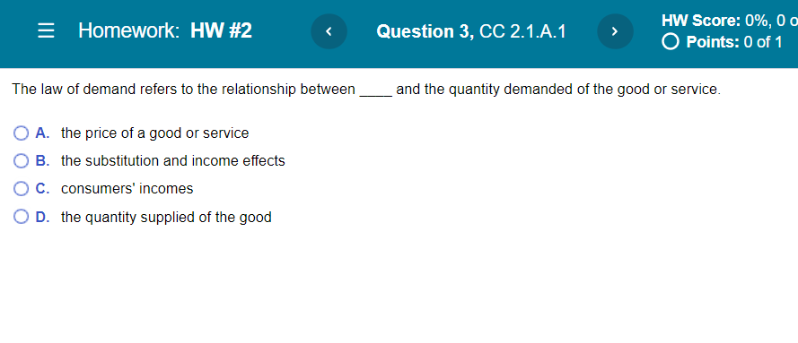 cause a leftward shift in the demand curve. 0 C. This will