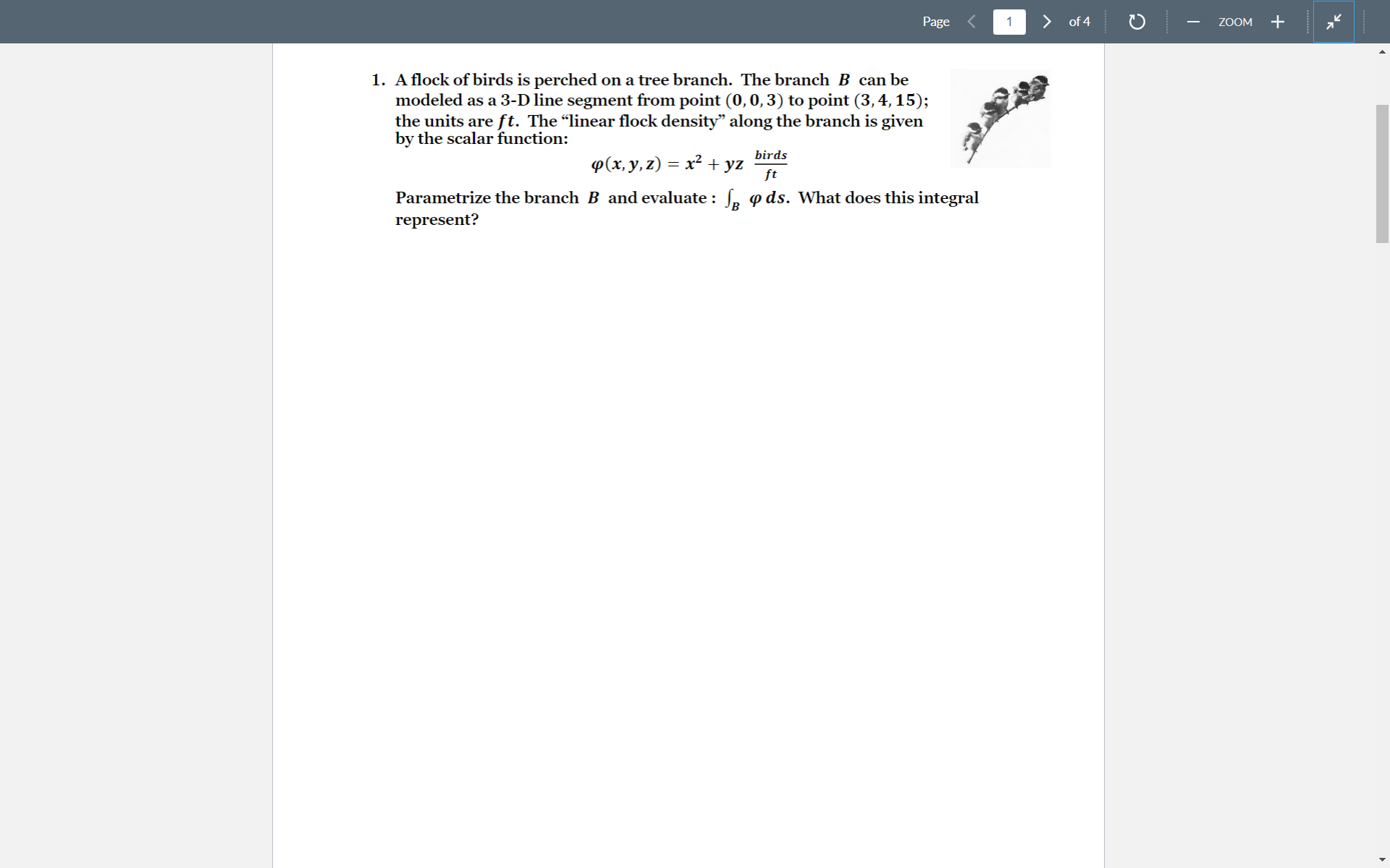  Page ) of4 D ZOOM + 1 . A ock of