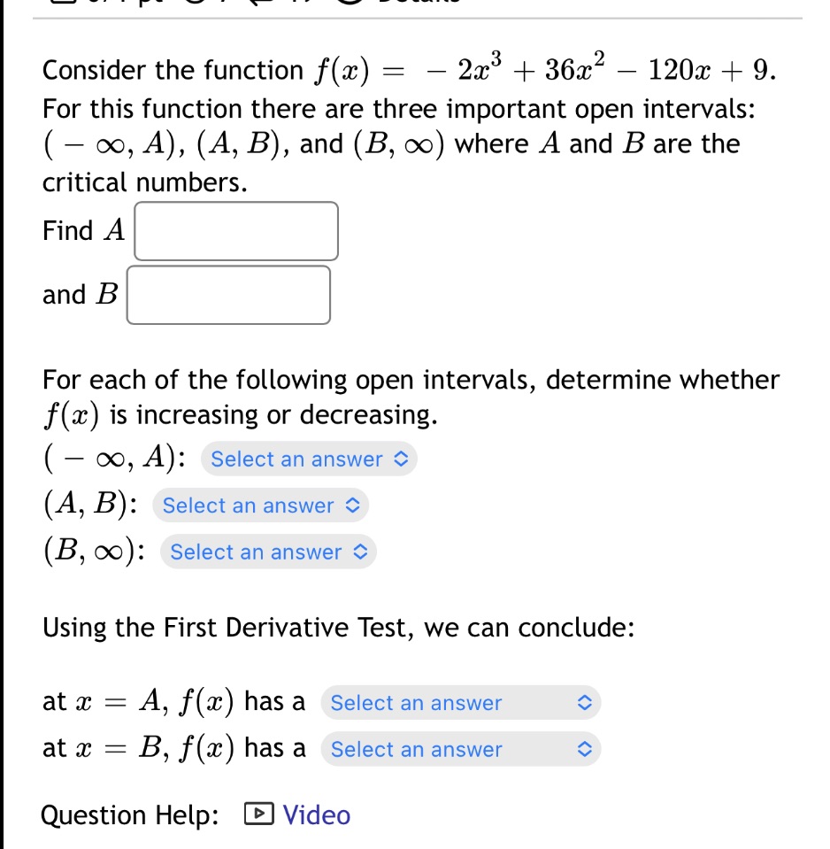 I need help answering this long question... Consider the function f(x) -