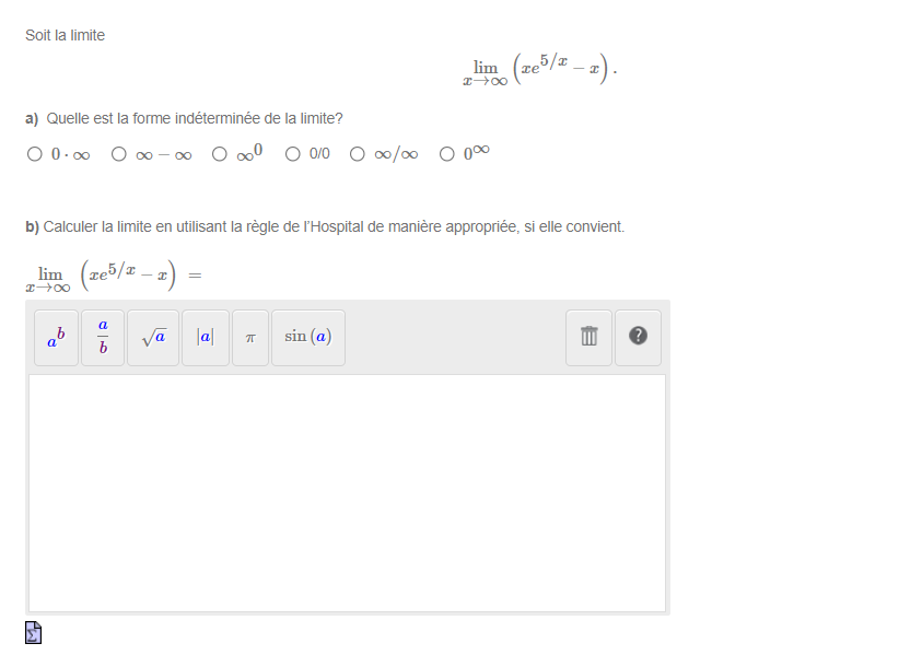 une reponse exacte, non pas une approximation numerique. Par exemple, dans Mobius,