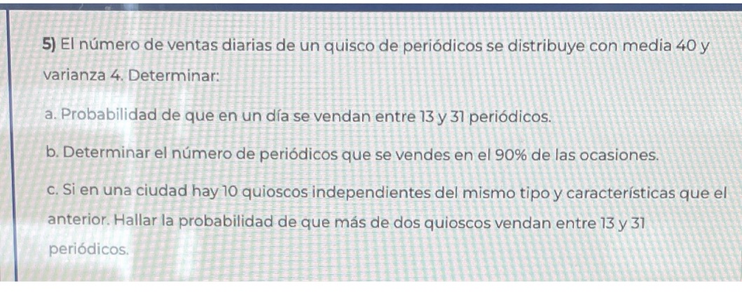 What do I have to do in this exercise?. 5) El numero