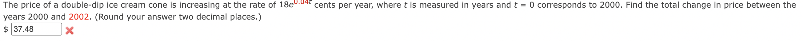 please answer the following question showing all working out: The price of