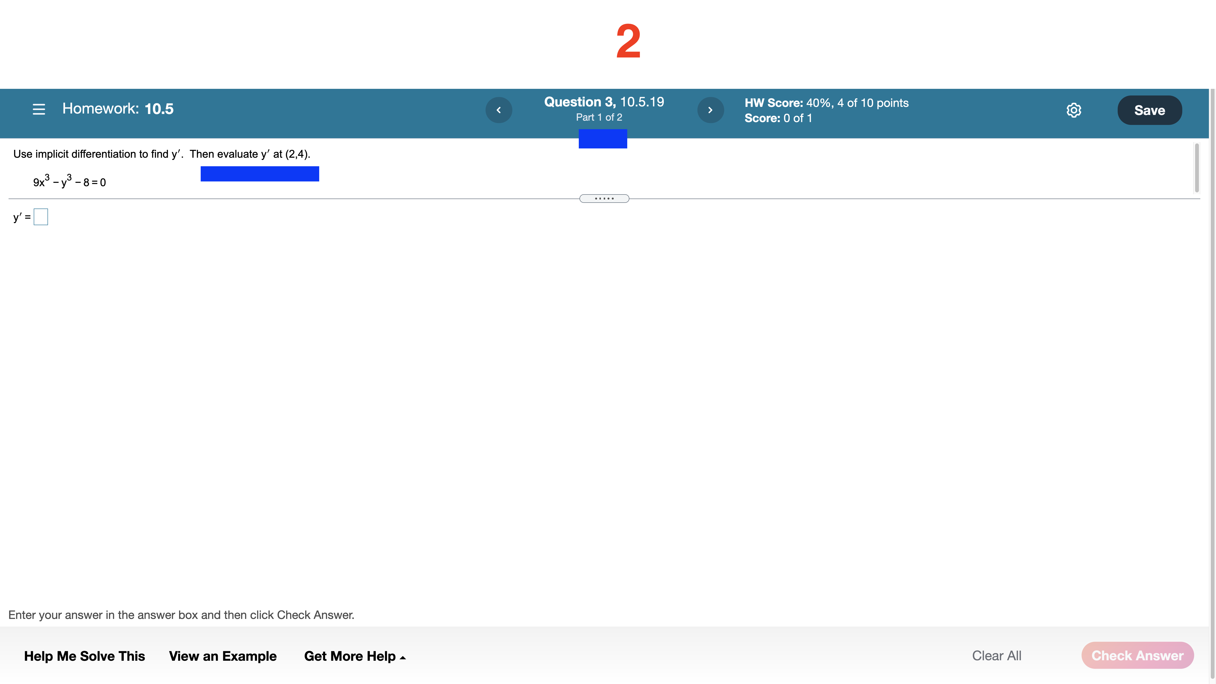 or 3 parts. You can complete all parts within each screenshot, as