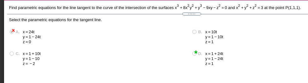 I got this question wrong on a test, I know I set