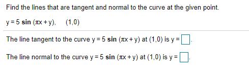  Hello, I have this problem on my most recent calculus homework.