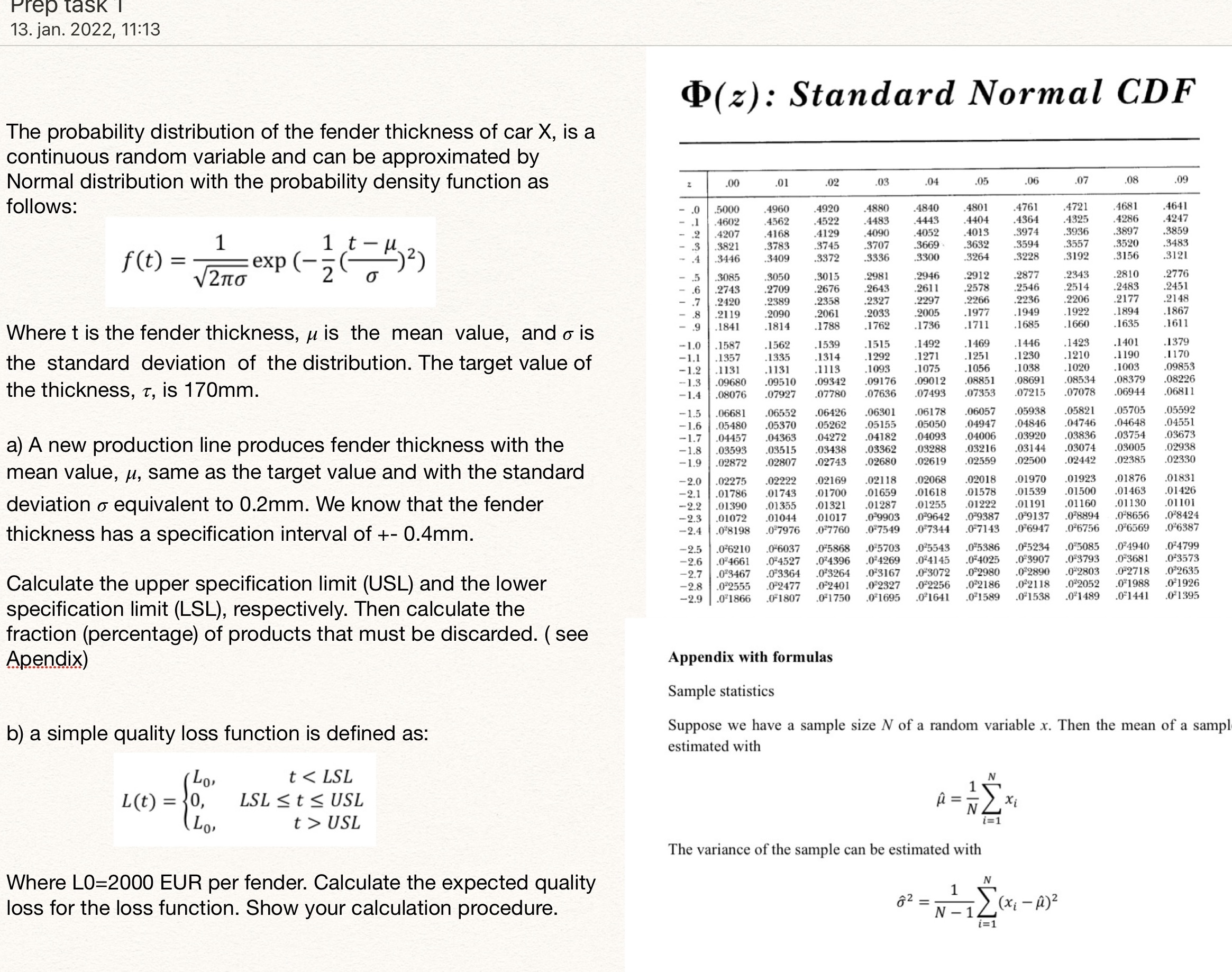 Need help starting this prep task. Prep task 13. jan. 2022, 11:13
