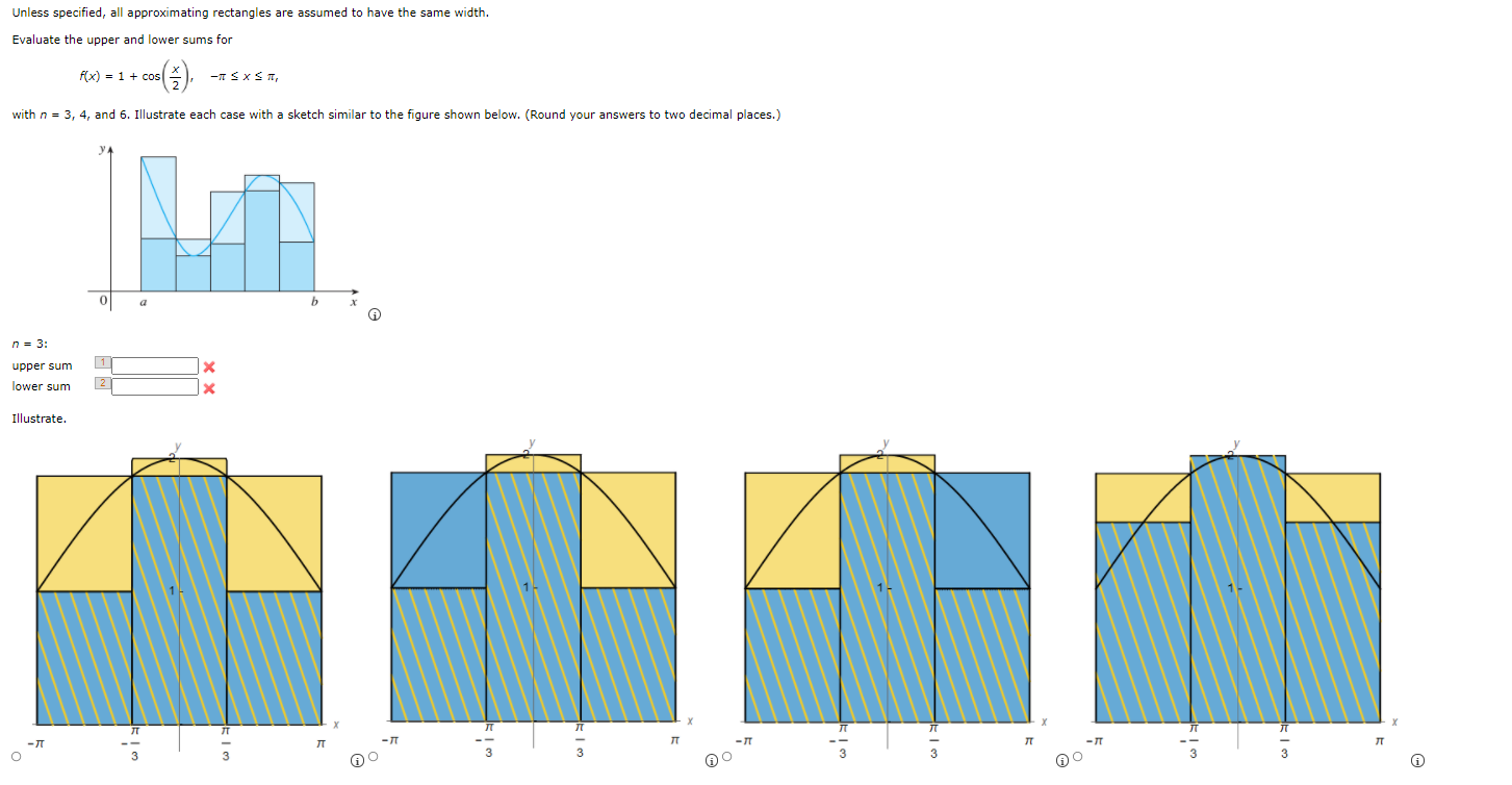 2 pages: Unless specified, all approximationg rectangles are assumed to have the