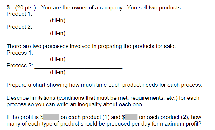 please show all work necessary to answer the question i need to