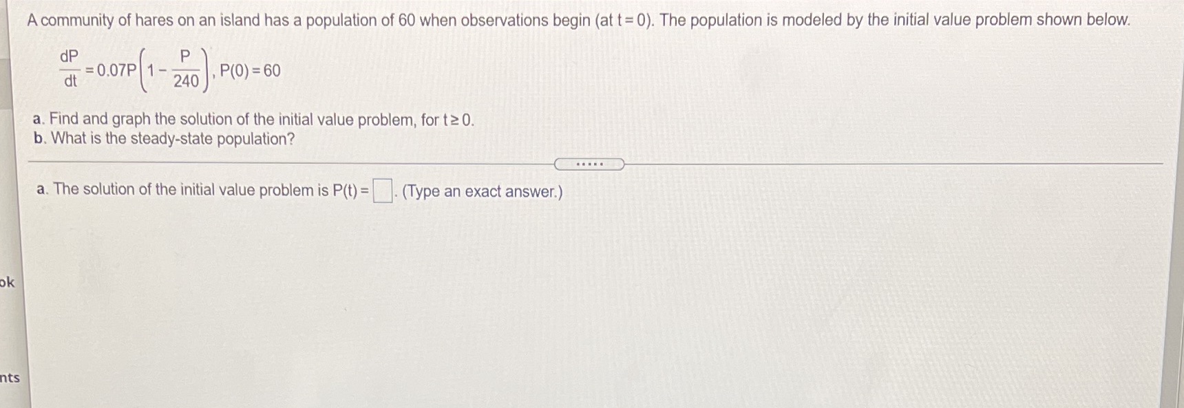 Can someone please explain it to me ASAP??!!! Separable Differential Equations A