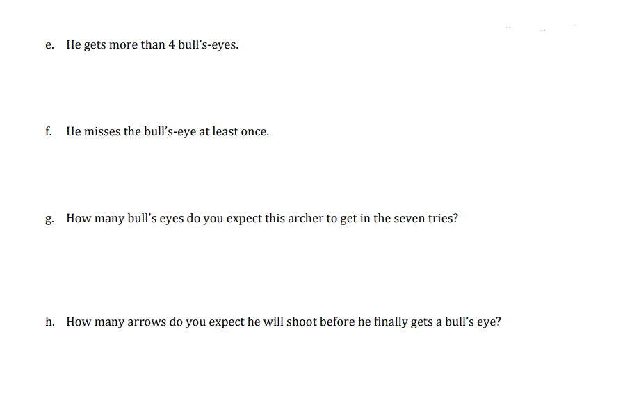 accurate and write legibly. Thank you! 4. An Olympic archer is able