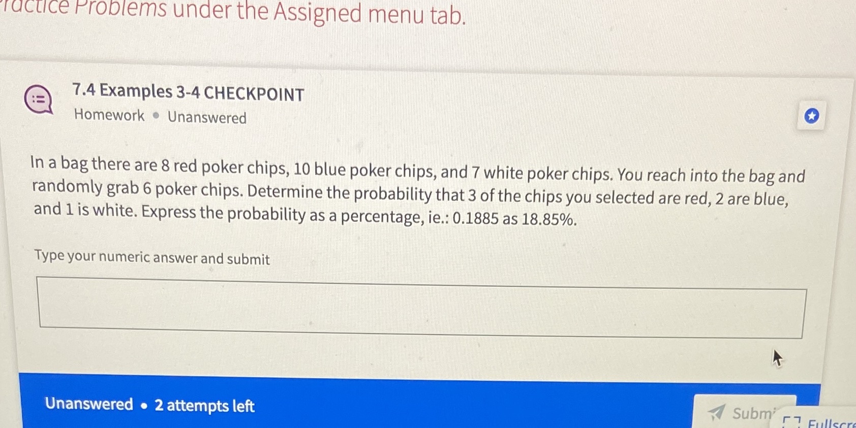  'rucrrce Emblems under the Assigned menu tab. @ 7.4 Examples 3-4