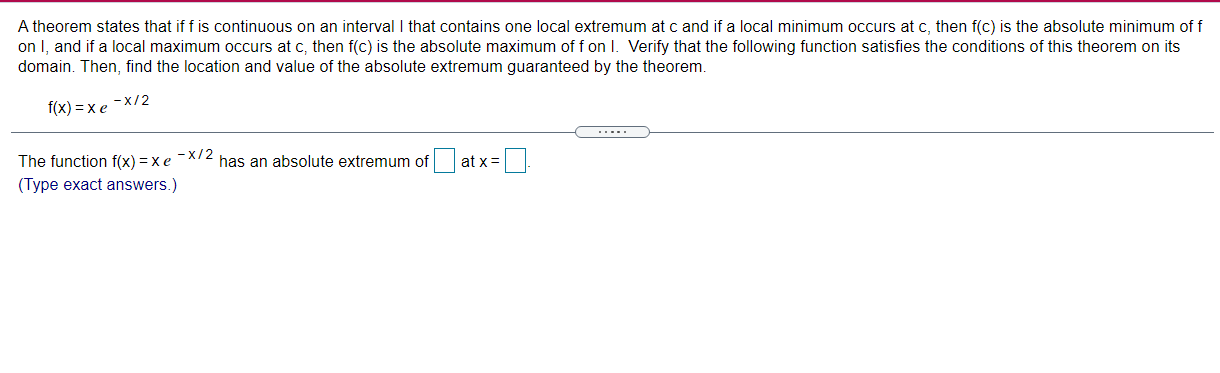  Atheorem states that iff is continuous on an interval I that