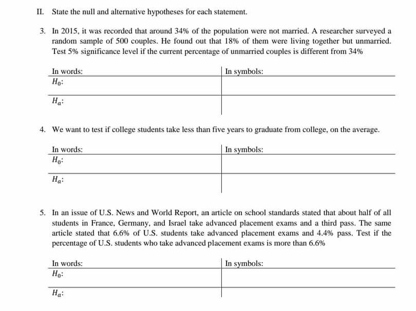 answer must be a conclusion. 1. A researcher found that the IQ