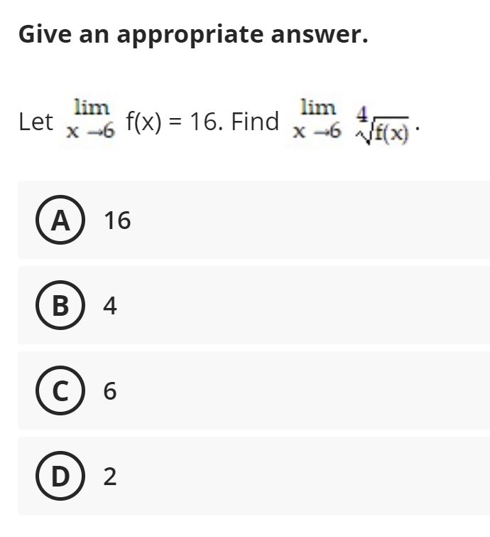 f(g(2)) x 9 5 1 X 4 2 5 3 f(x) 18