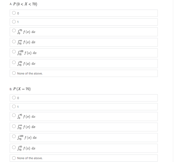 least chance (probability) of failing withing the first year? O Density 1.0r