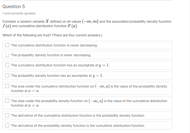 1 2 3 4 5 O Density 1.0[ 0.8 0.6 C. 0.4