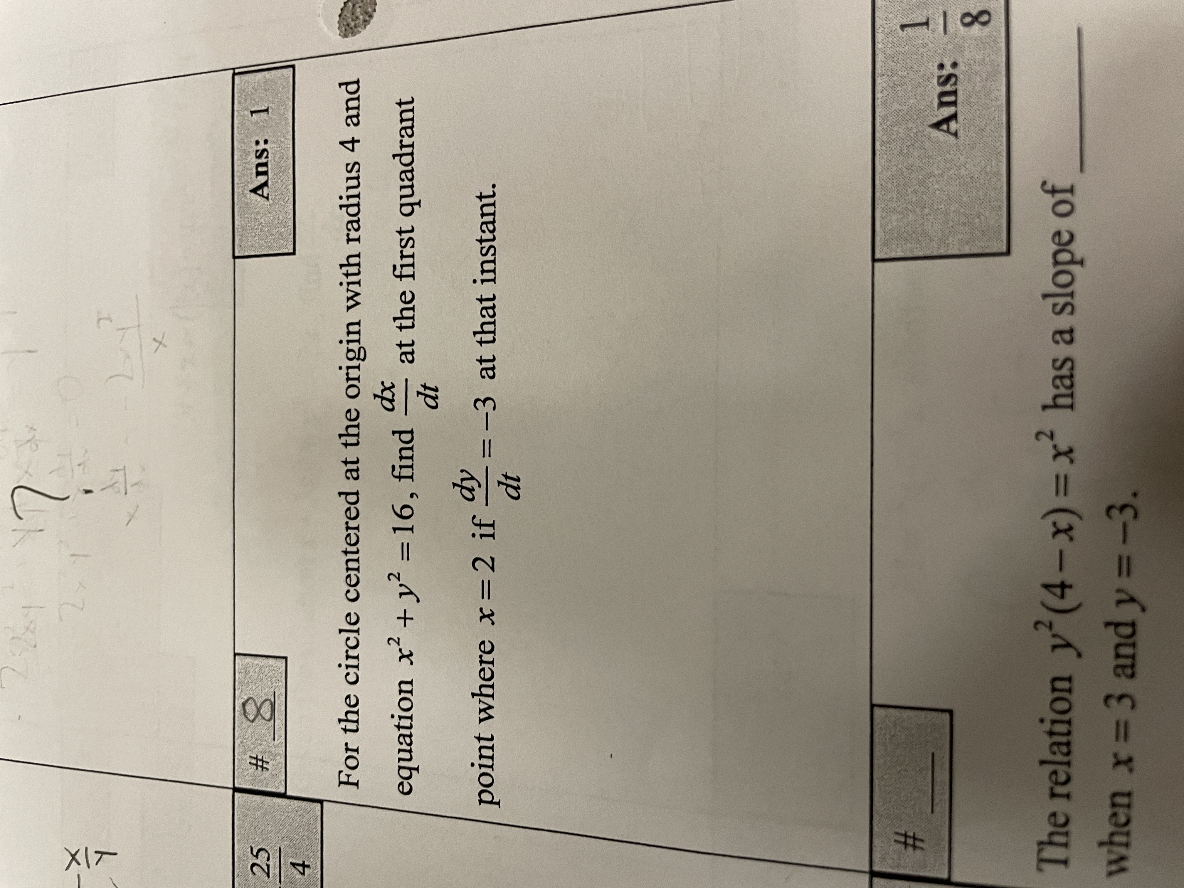 May someone please help me with this Implicit Differentiation question because I'm