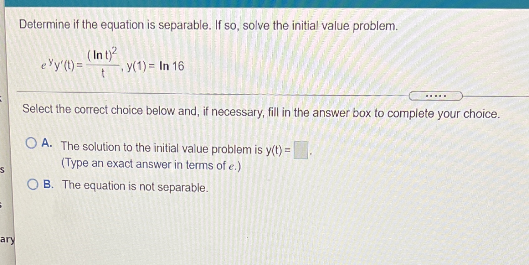 Can someone please explain it to me ASAP???!!! Determine if the equation
